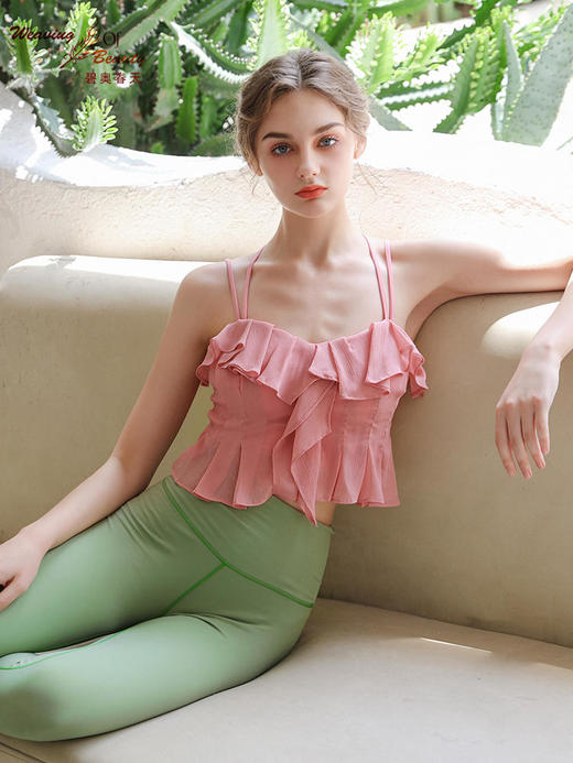 碧奥春天2022秋冬裸感时尚美背瑜伽背心N22051A 商品图4