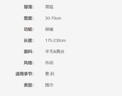 8027400231 古驰GUCCI 双G印花流苏边羊毛女款围巾保暖防寒御冷围脖披肩 商品图3