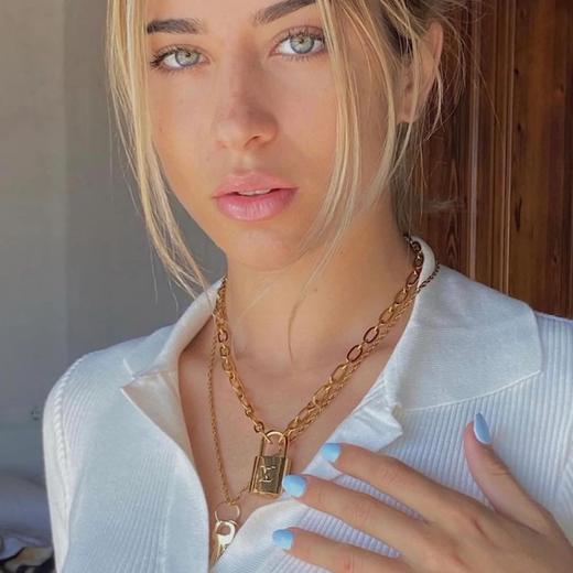 北京仓｜Gigi Paris-Louis Vuitton-中古 padlock 组合 项链［法国设计师］ 商品图3