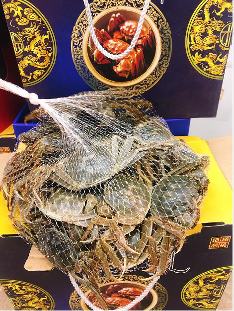 网兜河蟹礼盒（拼团） 商品图2