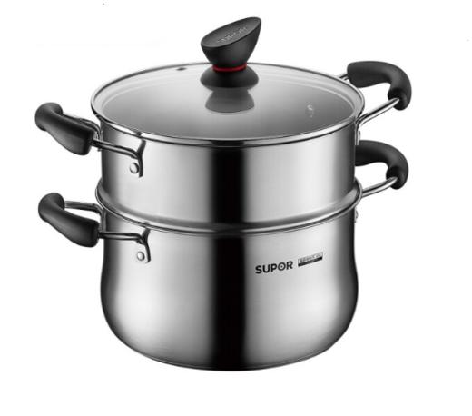 SUPOR苏泊尔双层汤锅 磁通   SZ22Z3    22CM 商品图0
