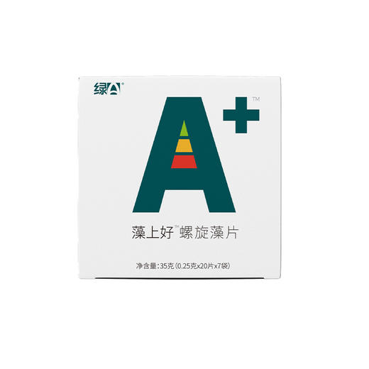 绿A螺旋藻片周装140粒营养均衡易吸收 高铁含量 商品图1