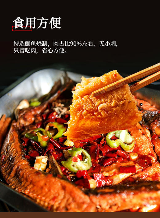 【严选】洪湖渔家香辣烤鱼800g*1盒 商品图8