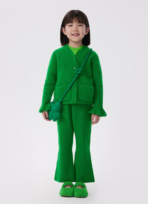 JNBY  22年秋款 休闲喇叭长裤  1M9E11170 商品图8