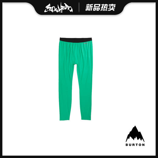 BURTON伯顿女士22/23雪季新品MIDWEIGHT速干透气长裤 CLOVER GREEN 商品图0