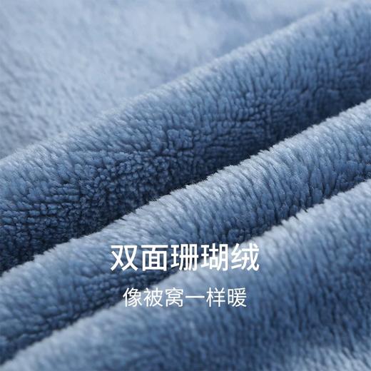 【珊瑚绒】SCHIESSER/舒雅童装男童珊瑚绒厚款毛绒翻领睡衣家居服套装3B/17401H 商品图1