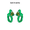 [捡漏价]lost in echo 小众设计感色彩爱心珐琅耳环 商品缩略图2
