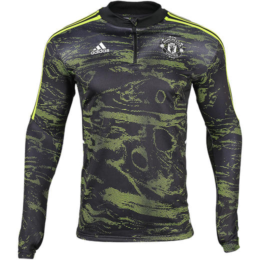 ADIDAS/阿迪达斯 MUFC EU TR TOP曼联足球长袖训练上衣HE6686 商品图3