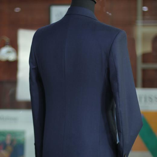 男士全毛款单排两粒扣平驳领西装套装 两色可选 商品图12