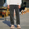 gxgjeans男装牛仔裤男韩版直筒黑色水洗休闲长裤潮牛仔裤 商品缩略图1