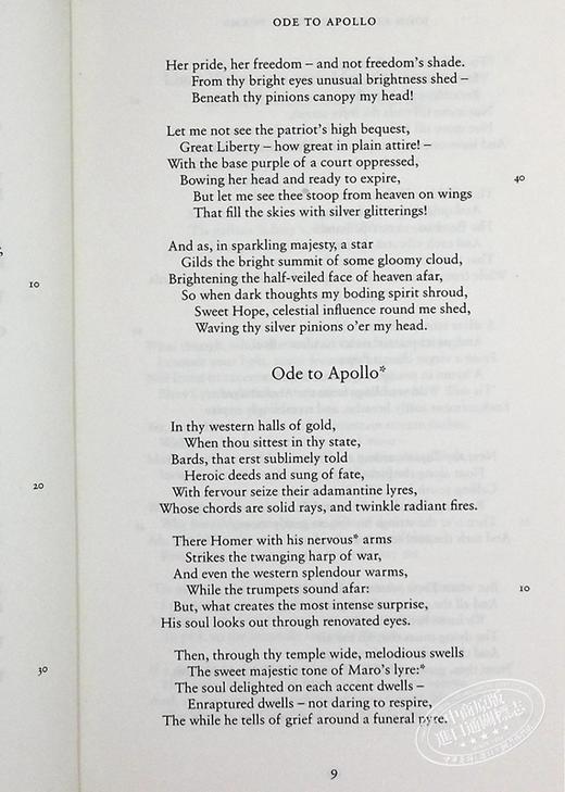 【中商原版】ALMA伟大诗歌系列 约翰 济慈诗歌全集 英文原版 Great Poets Series Complete Poems John Keats 商品图7