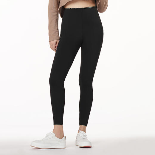 都市丽人时尚系列强暖负15至负5度九分裤锦纶厚百搭裤打底裤LL242A 商品图0