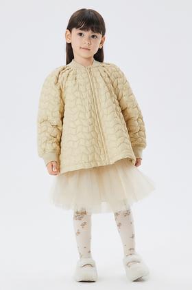 JNBY  22年秋款  时尚宽松中长款羽绒服  1M9C11910