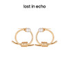lost in echo 设计感轻奢小众捆绳结螺旋珍珠耳环925银针 商品缩略图3