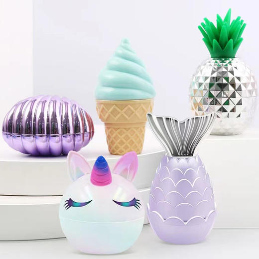 艾芭薇儿童水润婴儿宝宝可爱补水保湿滋润小女孩水果味护唇膏 3岁+ 商品图1