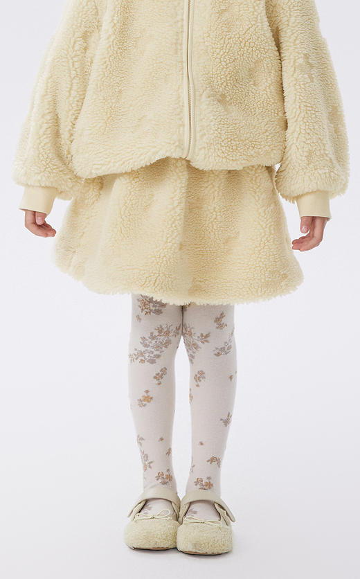 JNBY 22年秋款    时尚提花宽松短款腰裙 1M9D12230 商品图4