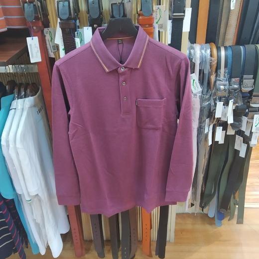 男反领长袖T1160 商品图0