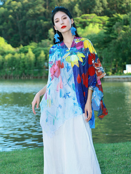 洱蓝诀披肩 | 现货加急发 商品图2