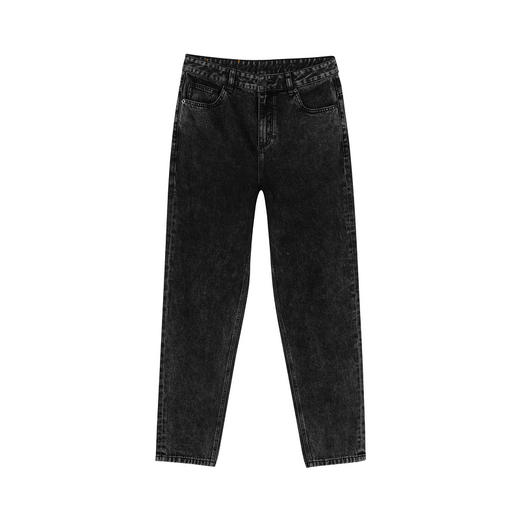 gxgjeans男装牛仔裤男韩版直筒黑色水洗休闲长裤潮牛仔裤 商品图4