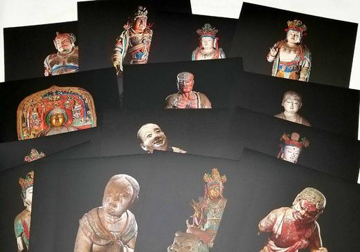 《佛光寺东大殿唐塑》《南禅寺大佛殿唐塑》，8开，山西省古建筑与彩塑壁画保护研究院编，北京雅昌精印，三晋出版社2022年版，分别定价288,168元，分别售价：216,126元。 商品图9