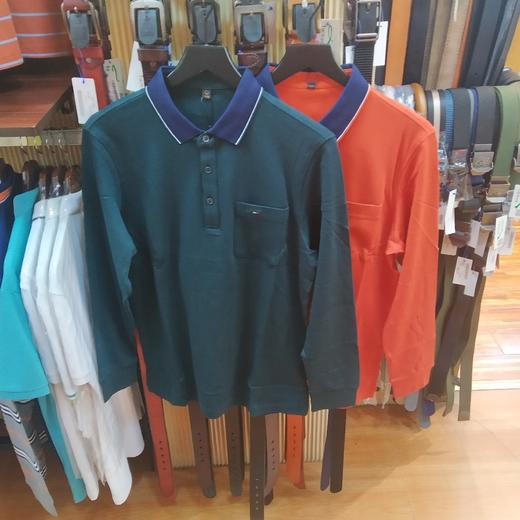 男反领长袖T1109 商品图0