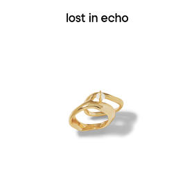 lost in echo 设计师原创 模仿游戏系列水纹关节戒