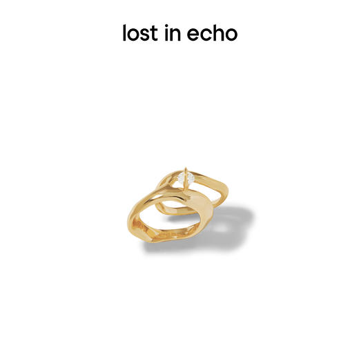 lost in echo 设计师原创 模仿游戏系列水纹关节戒 商品图0