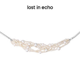 [捡漏价]lost in echo 设计感轻奢小众多层珍珠串拼叠戴项链