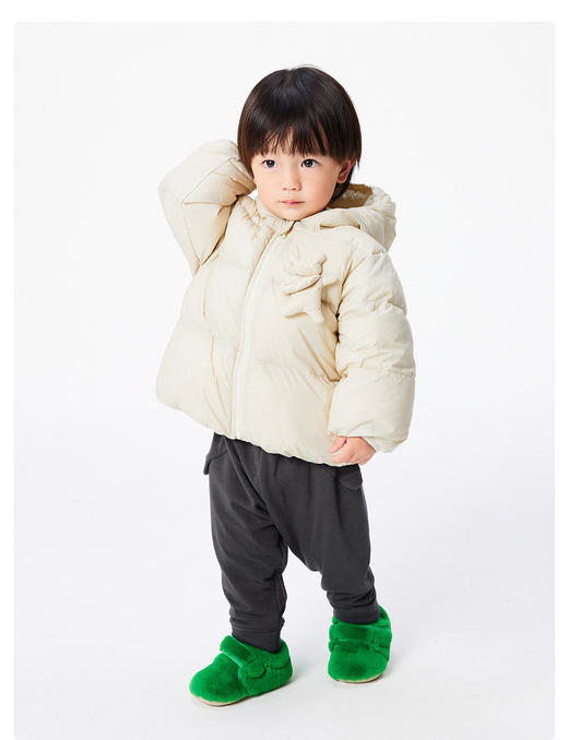 JNBY   22年冬款 短款连帽羽绒服  YM0C10580 商品图2