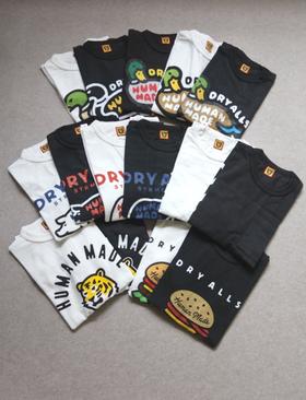 简单粗暴的 玩儿呗 哈！情侣段 Hum 日产 竹节棉 短袖Tee 8款入