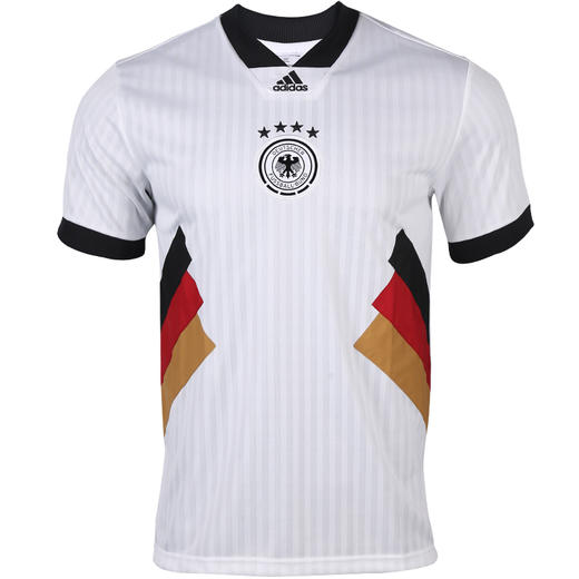 ADIDAS/阿迪达斯DFB ICON JSY德国队复古足球短袖球衣HS5941 商品图4