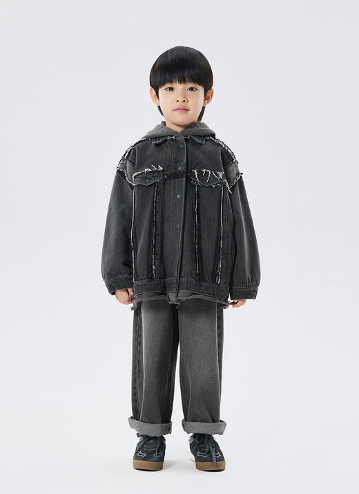 JNBY  22年秋款  拼接宽松夹克 1M9610450 商品图7