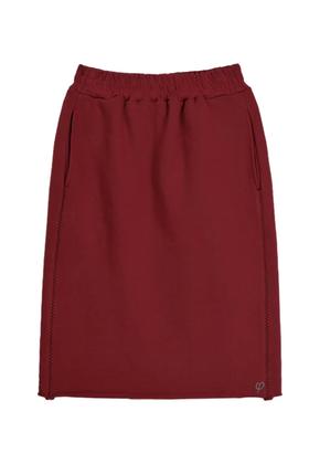 修身卫衣半身裙