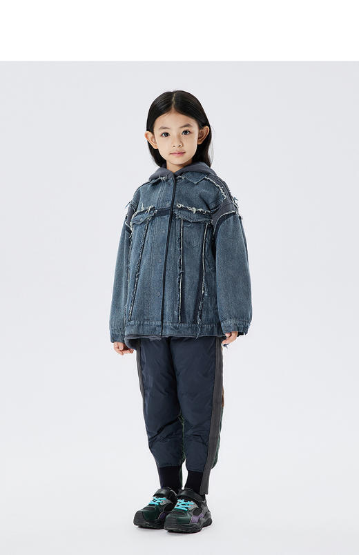 JNBY  22年秋款  拼接宽松夹克 1M9610450 商品图3