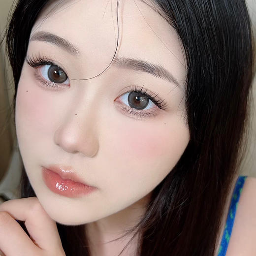 月抛 Summerbaby 阴转晴 14.2 光圈高光狗狗眼灰 商品图1