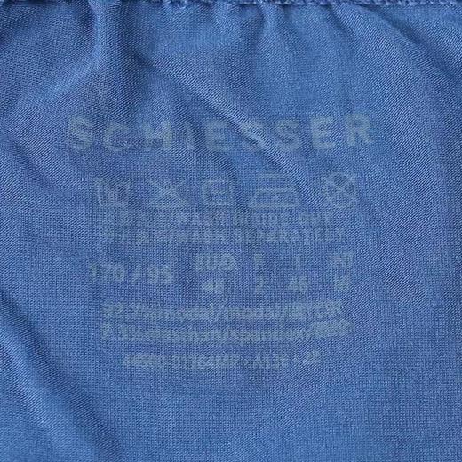 【印花莫代尔】SCHIESSER   德国舒雅 男款莫代尔中腰弹力时尚平角内裤39/20347T 商品图4