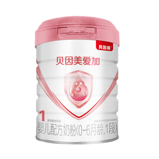 贝因美爱加4段奶粉800g一箱6桶 商品图0