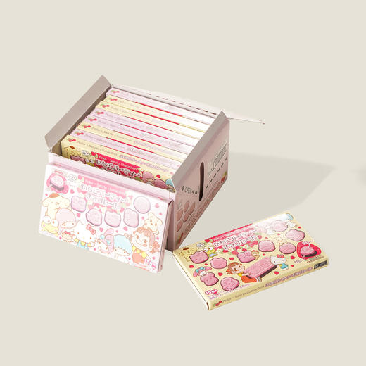 不二家草莓派对代可可脂巧克力40g 商品图0