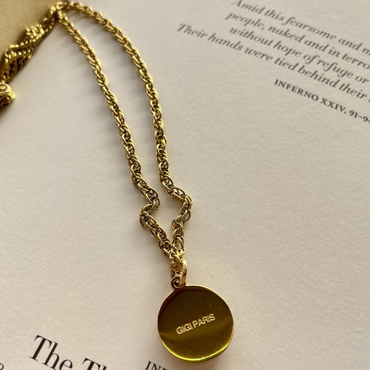 北京仓｜Gigi Paris-Hermes-中古纽扣 项链［法国设计师］ 商品图6