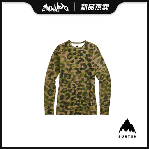 BURTON伯顿女士速干衬衫速干衬衣透气保暖打底户外长袖 FELIDAE 商品图0
