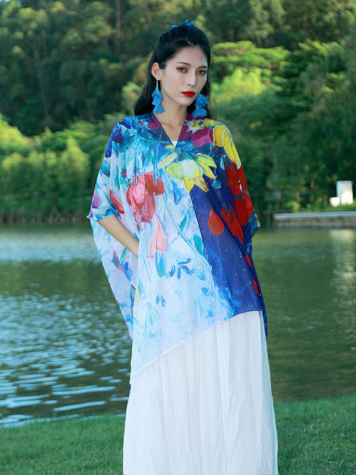 洱蓝诀披肩 | 现货加急发 商品图1