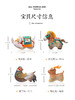 阿卡手工 「万物有灵」珍稀动物刺绣摆件材料包 商品缩略图3