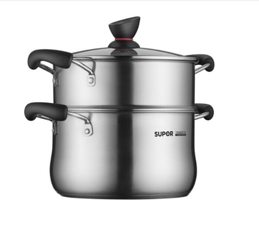 SUPOR苏泊尔双层汤锅 磁通   SZ22Z3    22CM 商品图1