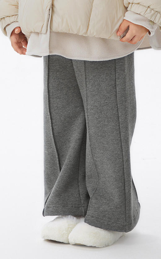 JNBY  22年秋款  保暖加绒喇叭裤 1M9E12320 商品图3