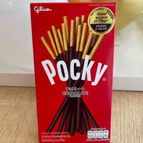 Pocky巧克力味涂层饼干（红色） 49克
