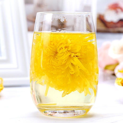 华简 大分量100朵金丝皇菊大朵菊花茶花草茶茶叶独立包装一杯一朵约40g 商品图3