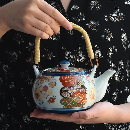 【日本进口】波佐见烧 锦平安樱花-茶具礼盒套装 商品图2