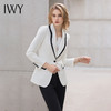 IWY/黑白撞色工作服女套装高端公务员面试职业装气质女神范西装正装OL C12111+P31355 商品缩略图1