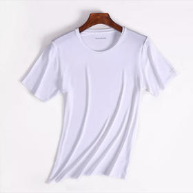 【冰丝速干】SCHIESSER德国舒雅棉纯色V领短袖健身打底汗衫男士内搭基础款T恤35/1788M