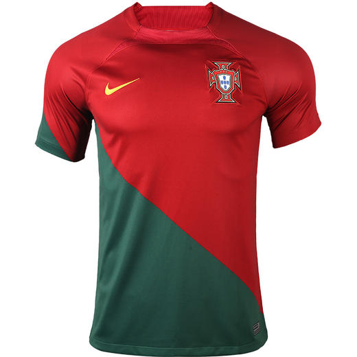 NIKE/耐克 FPF M NK DF STAD JSY SS HM 2022世界杯 葡萄牙主场球衣 球迷版 商品图5